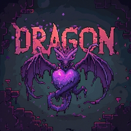 Hardcore Ender Dragon logo