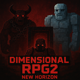 DimensionalRPG2:NEW HORIZON logo
