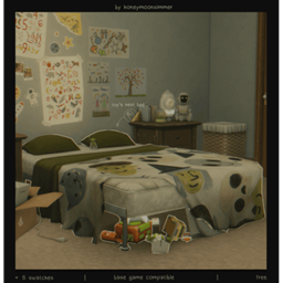 toy's nest bed by honeymoonsimmer logo