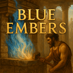 Blue Embers  logo