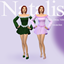 Mini Dress N06ⁿᵃᵗᵃˡⁱˢ logo