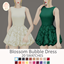 Blossom Bubble Dress (+Plain swatches) logo