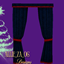 Christmas Curtain Full window or door Base Game logo