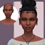 Base Sim - Black / African Female logo