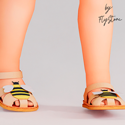 Toddler Sandals With A Bee On The Toe logo