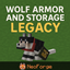 Wolf Armor & Storage Legacy logo