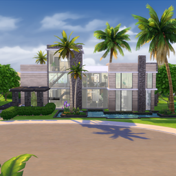 Modern House V - No Cc logo