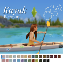 ✨ Kayak Recolors – Adventure Awaits (29 New Swatches)
