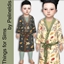Toddler Fall Plaid Robe logo