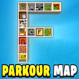 Parkour F Map logo