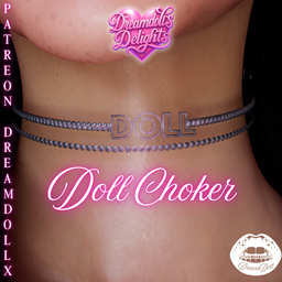 Doll Rhinestone Choker logo