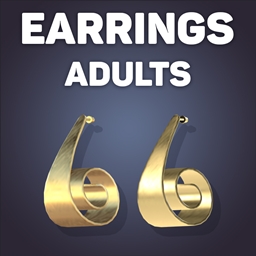 Tilly Thick Spiral Hoop Earrings logo