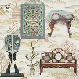 Modern Chinese Furniture Set logo