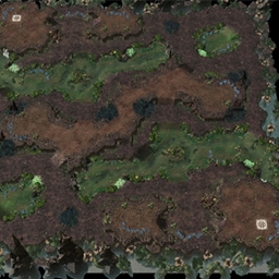 Highland Canyon 1×1 map