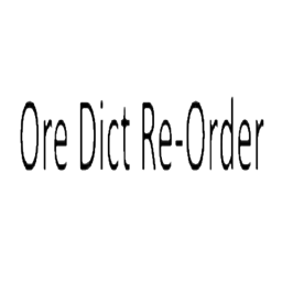 Ore Dict Re-Order logo