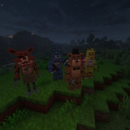 fnaf  theyre here logo