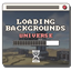 Loading Backgrounds - Universe logo