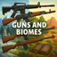 Guns and Biomes logo