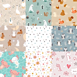 Wallpapers for kids room - 1 - BG, Maxis Match logo