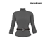 [charon&roqiqi]High-neck base layer knitwear logo