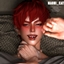 [Maoni_cat]Kiss Me tongue nail logo