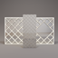 Set of Diamond Grid Mirrors logo