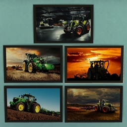 Field & Frame: Tractor Poster Pack - Gallery - The Sims 4 Build / Buy ...