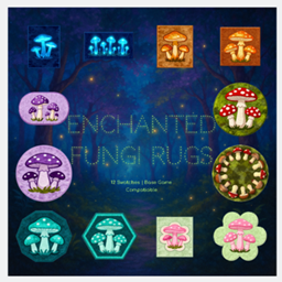 Enchanted Fungi Floor Collection logo