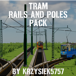 Tram Rails & Poles Pack By Krzysiek5757 [Immersive Railroading] - Files ...