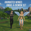ANIMATED WINGS: ANGEL & DEMON SET TRANSLATION INTO SPANISH logo