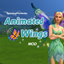 ANIMATED WINGS TRANSLATION INTO SPANISH logo