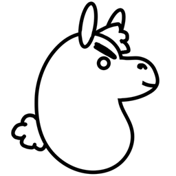 The Angry Llama Bean logo
