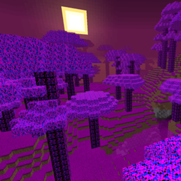 Glowing Oak Forest Biome