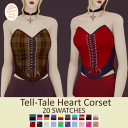 Tell-Tale Heart Corset logo
