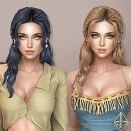 Aurum - Sirion hairstyle right side logo