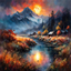 Desolate Being Painting logo