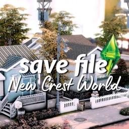 Realistic Save File New Crest logo
