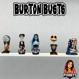 Burton busts by Pyanett logo