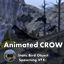 Animated Crow ~ Bird ~ Animal ~ Pet logo