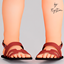 Toddler Sandals Made Of Figured Straps logo