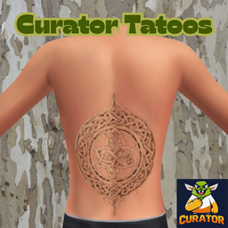 Curator tribal sign CTS001 - Base game compatible logo