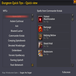 Dungeon Quick Tips logo