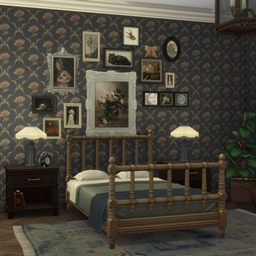 Gothic Vintage Bedroom logo