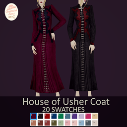 House of Usher Coat logo