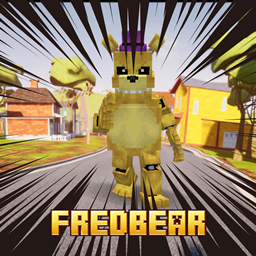 Minecraft add-on Fredbear logo