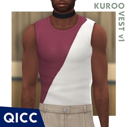 QICC - Kuroo Vest with Diagonal Cut logo