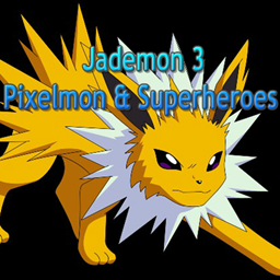 Jademon 3 - Pixemon and Superheroes! logo