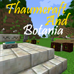 Thaumcraft and Botania Unite 2 logo