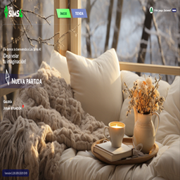 Main Menu Background Waiting for Cozy Winter 3 logo