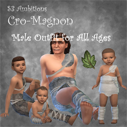 S3 Ambitions Cro-Magnon Male Outfit logo